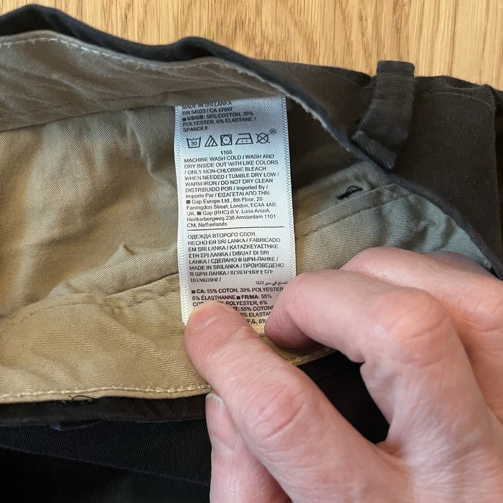 Bannana Republic Classic Preppy Mens Black Chino Shorts‎ Sm-Med Size 31